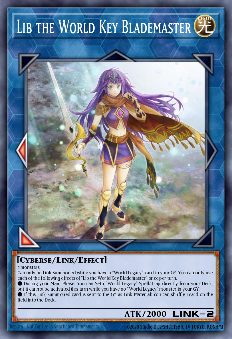 Lib the World Key Blademaster