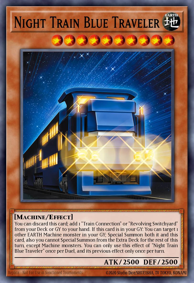 Night Train Blue Traveler