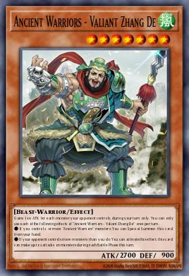 Ancient Warriors - Valiant Zhang De