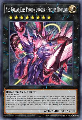 Neo Galaxy-Eyes Photon Dragon - Photon Howling