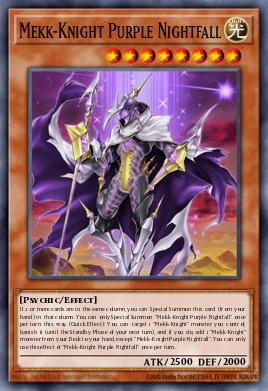 Mekk-Knight Purple Nightfall