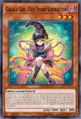 Gagaga Girl - Cell Phone Subtraction