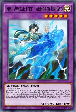 Dual Avatar Feet - Armored Un-Gyo