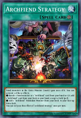 Archfiend Strategy