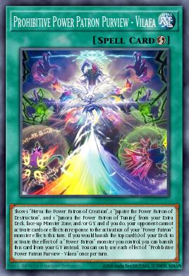 Prohibitive Power Patron Purview - Vilaea